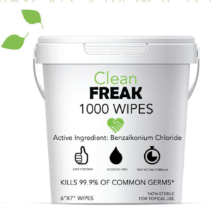 BZK Sanitizer Wipes